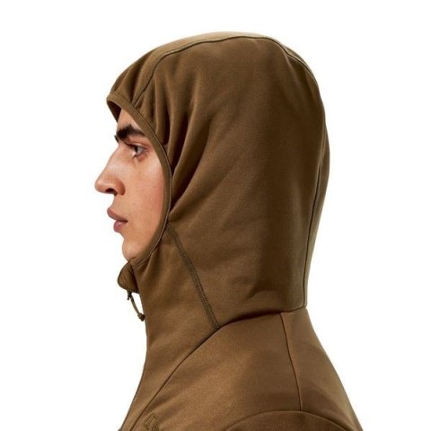Kurtka hybrydowa męska Berghaus Vaskye Hooded Hybrid Jacket roz. L brązowa