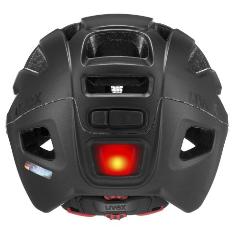 Kask rowerowy UVEX Finale visor 56-61cm, black matt