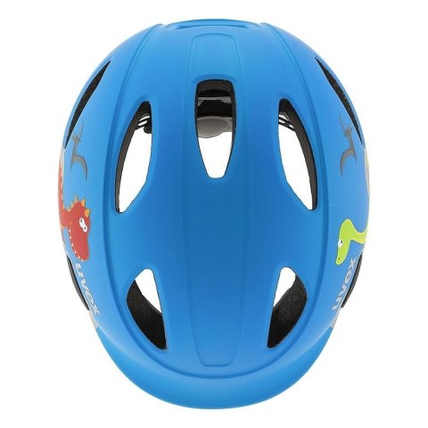 Kask rowerowy dziecięcy uvex oyo style dino blue matt 50-54