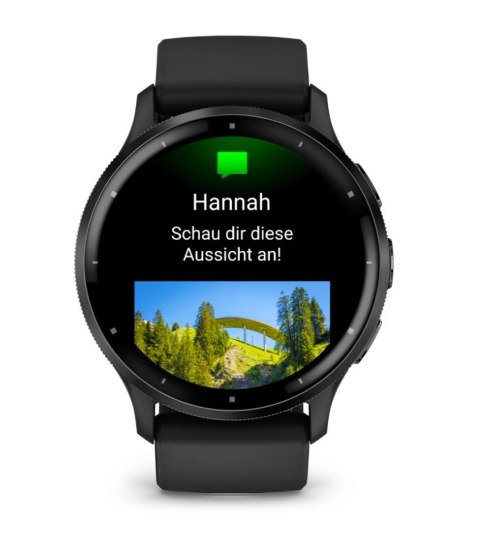 Zegarek Garmin Venu 3, 45mm AMOLED Black