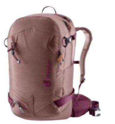 Plecak Skiturowy Damski Deuter Freerider 22 SL 22L Maron Redwood