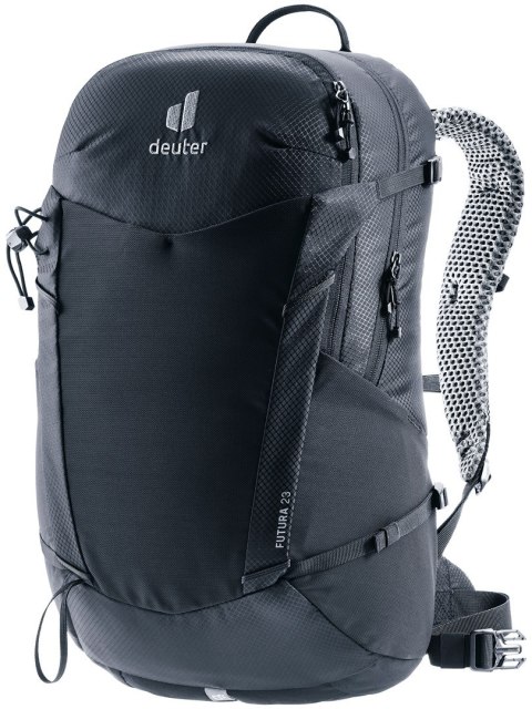 Plecak Turystyczny Deuter Futura 23 23L Black Aircomfort Trekkingowy z Pokrowcem