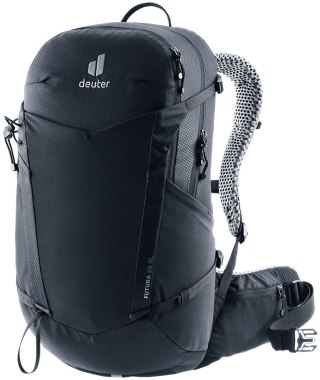 Plecak Turystyczny Damski Deuter Futura 25 SL 25L Black Aircomfort z Pokrowcem