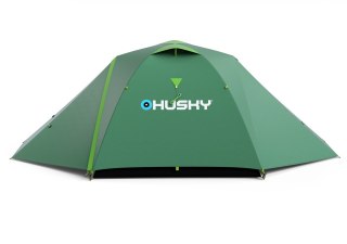 Namiot 2-3 Osobowy Husky Burton 2-3 Zielony 2 Wejścia 4000 mm Turystyczny
