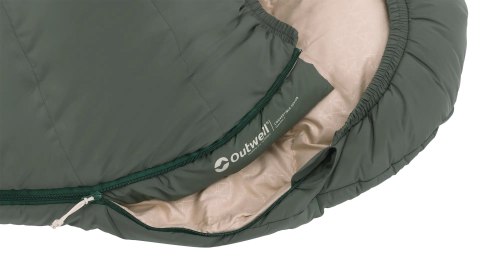 Śpiwór Dla Dzieci Outwell Campion Junior 170 cm Mumia Camping Zielony