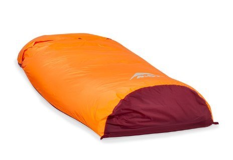 Płachta Biwakowa 1-osobowa MSR Pro Bivy Ultralekka 280 g Pomarańczowa
