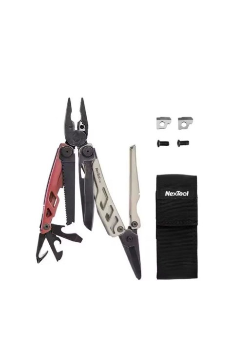 Multitool NexTool Flagship F30 Pro 16w1 Hazelnut Coral NE20203B Etui EDC