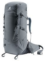 Plecak Trekkingowy Deuter Aircontact Core 65+10 SL Graphite Black 75L Damski