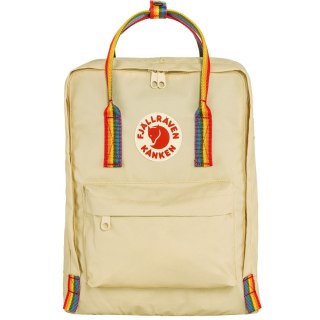 Plecak Fjällräven Kånken 16L Light Oak Rainbow Pattern Vinylon F