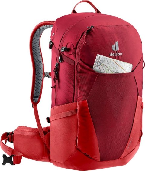 Plecak Trekkingowy Deuter Futura 27 Masala Cherry 27L Aircomfort