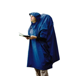 Peleryna i plandeka turystyczna 2w1 Sea To Summit Ultra-Sil Nano Tarp Poncho Niebieska