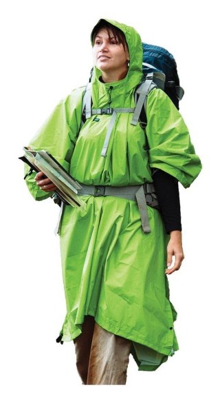Peleryna i plandeka turystyczna 2w1 Sea To Summit Ultra-Sil Nano Tarp Poncho Zielona