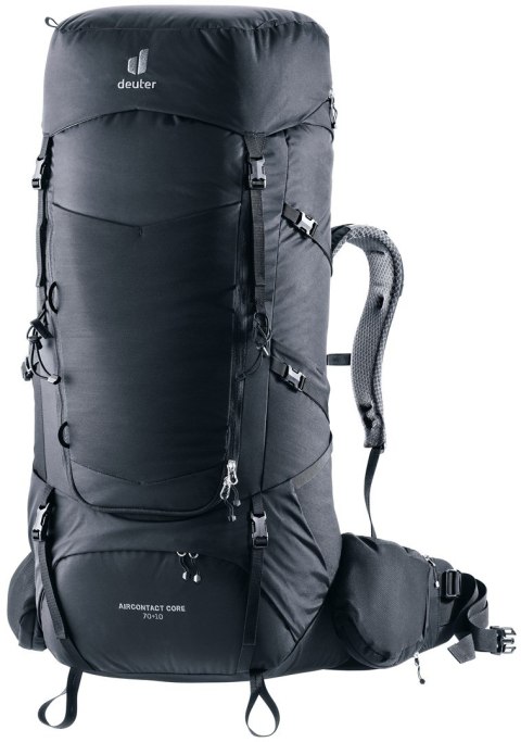 Plecak Trekkingowy Deuter Aircontact Core 70+10 Black 80L Aircontact