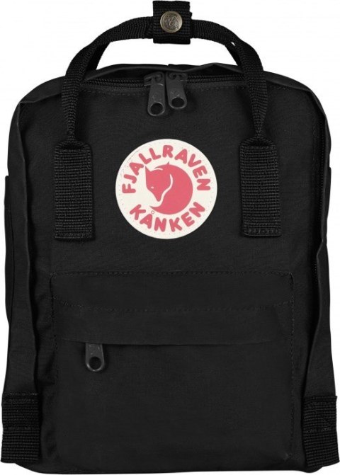 Plecak Miejski Fjällräven Kånken Mini Czarny 7L Vinylon F