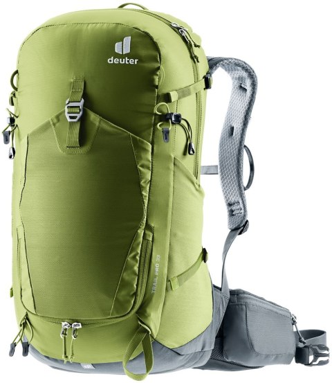 Plecak Trekkingowy Deuter Trail Pro 33 Meadow Graphite 33L Airstripes Pokrowiec