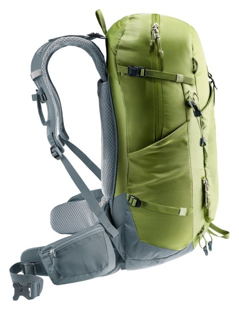 Plecak Trekkingowy Deuter Trail Pro 33 Meadow Graphite 33L Airstripes Pokrowiec