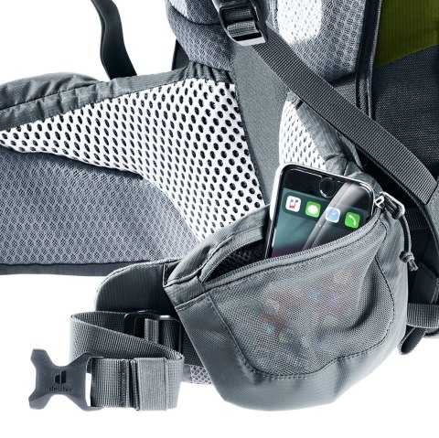 Plecak Trekkingowy Deuter Trail Pro 33 Meadow Graphite 33L Airstripes Pokrowiec