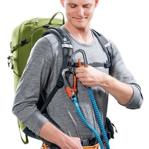 Plecak Trekkingowy Deuter Trail Pro 33 Meadow Graphite 33L Airstripes Pokrowiec