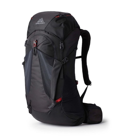 Plecak turystyczny Gregory Zulu 40 - volcanic black M/L