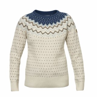 Sweter Damski Fjällräven Övik Knit Sweater M Glacier Green Wełna