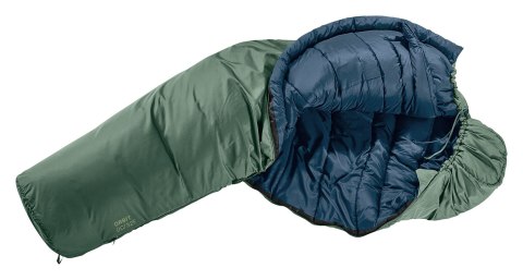 Śpiwór Deuter Orbit 0° Ivy Ink 185 cm Mumia 3-Sezonowy