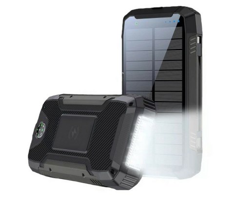 Ładowarka solarna PowerNeed S20000Q z ładowaniem bezprzewodowym