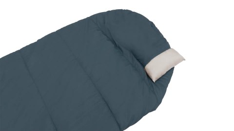 Śpiwór syntetyczny Outwell Campion Lux (195 cm) - blue/blue