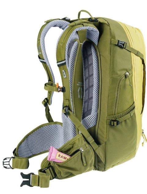 Plecak Rowerowy Deuter Trans Alpine 30 Sprout Cactus 30L Airstripes