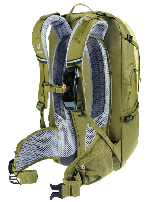 Plecak Rowerowy Deuter Trans Alpine 30 Sprout Cactus 30L Airstripes