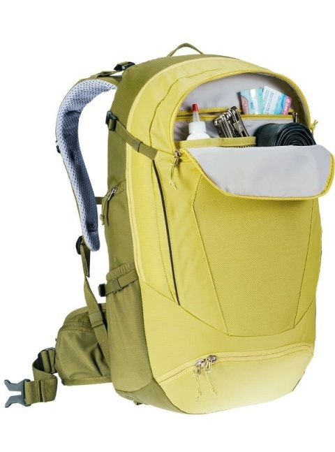 Plecak Rowerowy Deuter Trans Alpine 30 Sprout Cactus 30L Airstripes
