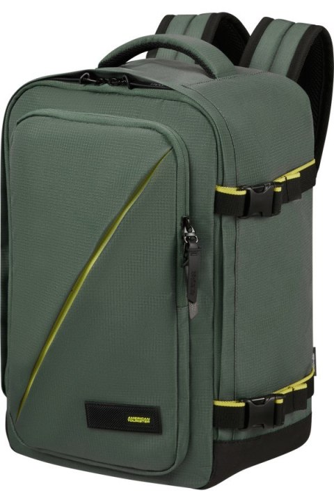 American Tourister Take2cabin S plecak Plecak turystyczny Zielony Przetworzony politereftalan etylenu (rPET)