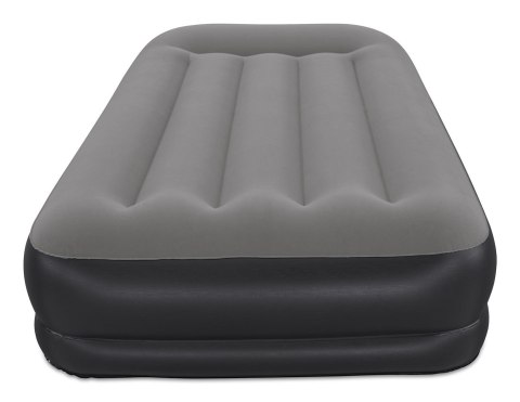 Dmuchany materac Bestway Rozmiar 185 x 76 cm Czarno-Szary Turystyczny jednoosobowy