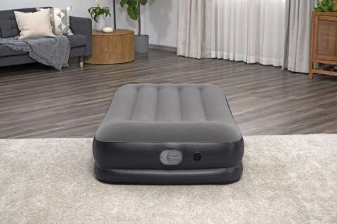 Dmuchany materac Bestway Rozmiar 185 x 76 cm Czarno-Szary Turystyczny jednoosobowy