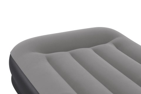 Dmuchany materac Bestway Rozmiar 185 x 76 cm Czarno-Szary Turystyczny jednoosobowy