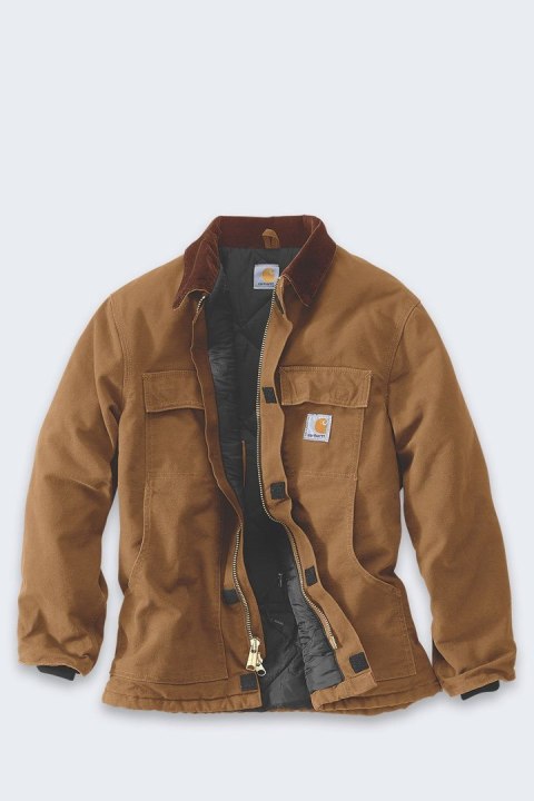 Kurtka Carhartt Firm Duck Traditional BROWN