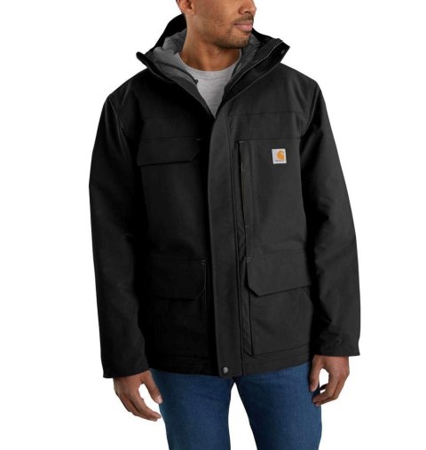 Kurtka zimowa męska Carhartt Super Dux Insulated Coat Czarna Rozmiar L