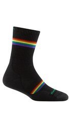 Skarpety turystyczne damskie Darn Tough Prism Micro Crew Czarne Rozmiar M