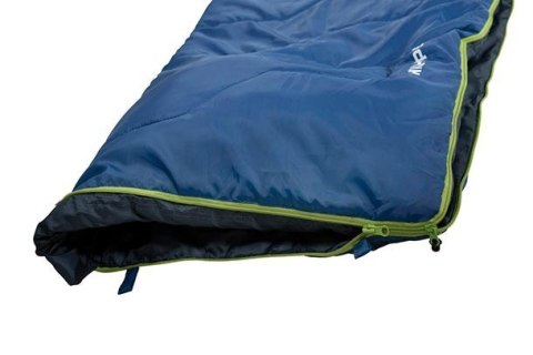 Śpiwór High Peak Easy Travel Niebiesko-Granatowy Lewy 220 x 80 x 50 cm turystyczny mumia