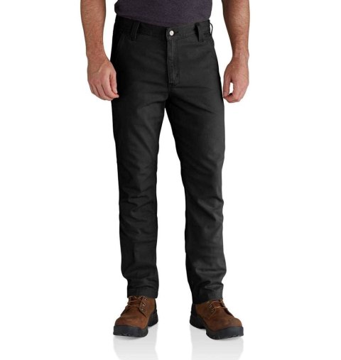 Spodnie męskie Carhartt Rigby Straight Fit Pant Czarne Rozmiar 32/32