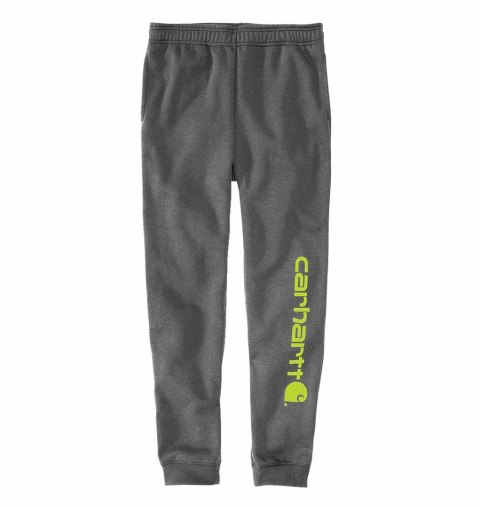 Spodnie dresowe męskie Carhartt Graphic Jogger Szare Rozmiar M