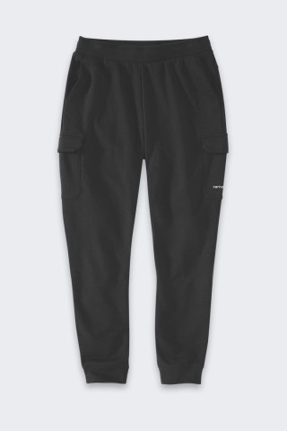Spodnie dresowe męskie Carhartt Force Sweatpants Czarne Rozmiar S