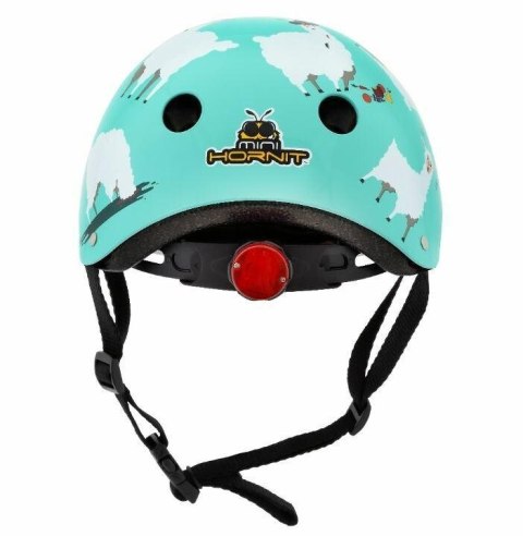 Kask dziecięcy Hornit Llama M 53-58 cm z lampką LED