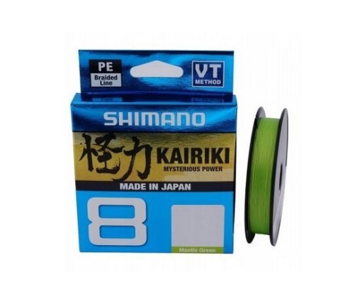 Plecionka spinningowa Shimano Kairiki 8 0,06 mm 150 m Zielona