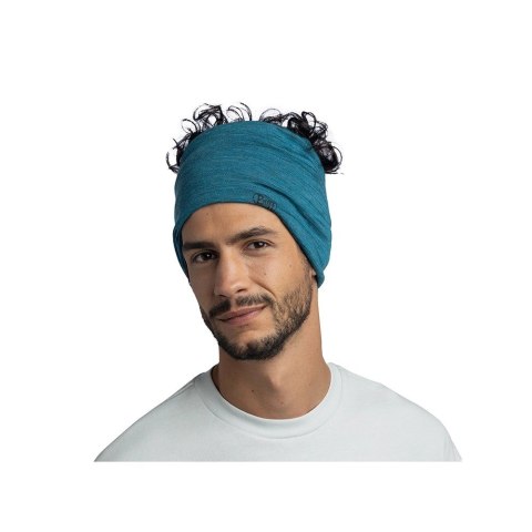 Komin BUFF Merino Lightweight 125 g/m² niebieski