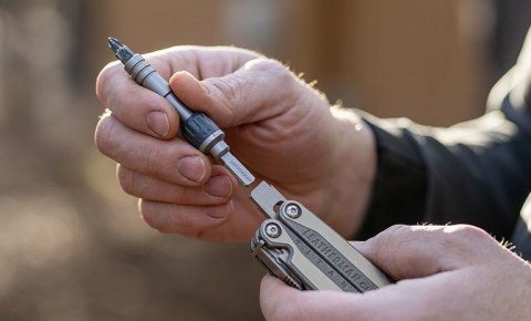 Śrubokręt z grzechotką Leatherman Ratchet Driver - czarny