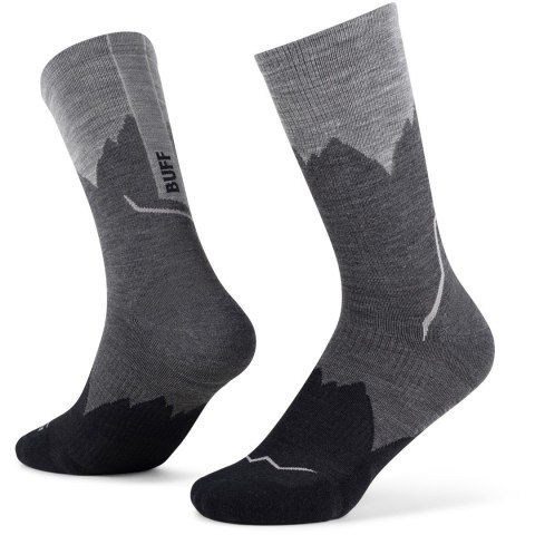 Skarpety merino BUFF Lightweight - BLACK L