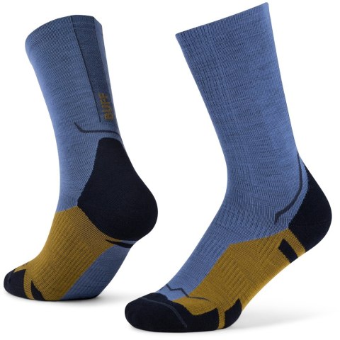 Skarpety merino BUFF Lightweight - BLUE L