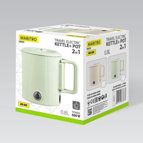 Czajnik elektryczny 0,8L MR-009-BEIGE MAESTRO