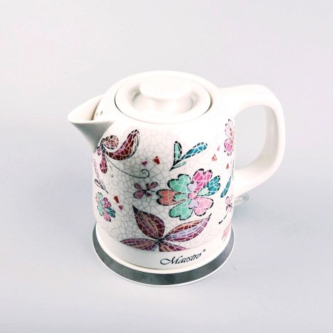 Czajnik elektryczny ceramiczny 1,5L 1500W MR-068-FLOWERS MAESTRO