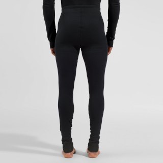 Legginsy termoaktywne męskie ODLO Active Warm Eco - czarne, M